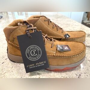 CODY JAMES MEN'S CASUAL DRIVER WORK BOOTS - COMPOSITE TOE “NWT”